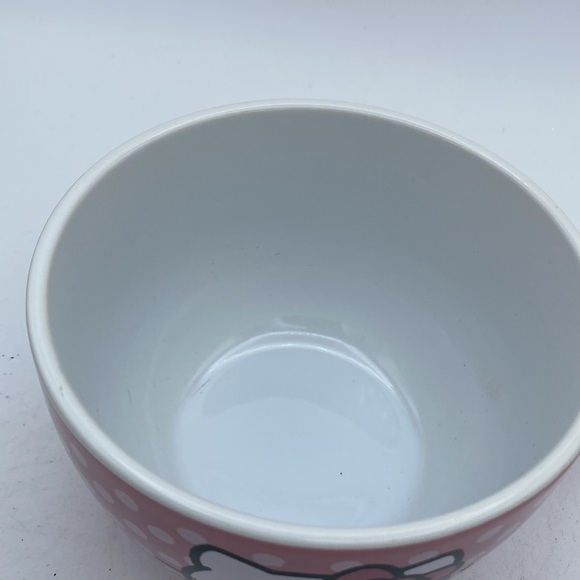 Hello Kitty by Sanrio 24 0z ceramic pink white polka dots coffee hot cocoa mug - Picture 2 of 5